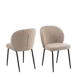 Wehkamp Wehkamp Home eetkamerstoel (set van 2) Parker aanbieding