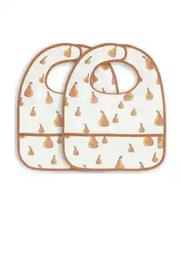 Wehkamp Jollein waterproof slab - Pear (set van 2) aanbieding