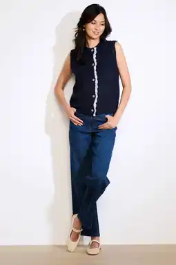 Wehkamp LOLALIZA gilet donkerblauw aanbieding