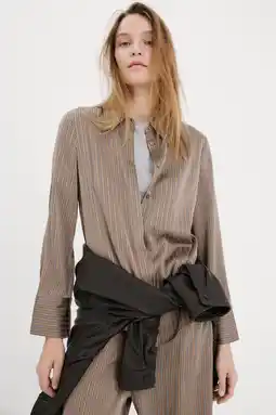 Wehkamp Mango blouse bruin aanbieding