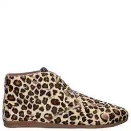 Wehkamp Maruti Gimlet veterboots met dierenprint - beige/zwart/goud aanbieding