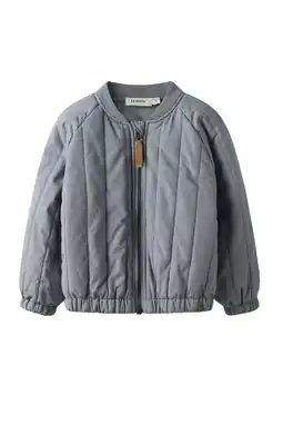 Wehkamp LIL' ATELIER MINI bomberjack grijsblauw aanbieding