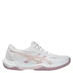 Wehkamp ASICS Gel-Rocket 12 zaalsportschoenen wit/roze aanbieding