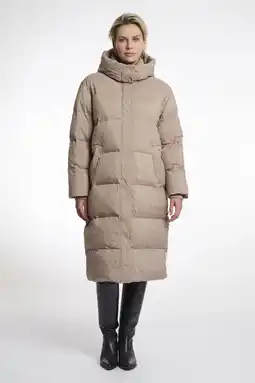 Wehkamp Rino & Pelle gewatteerde jas beige aanbieding