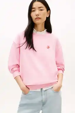 Wehkamp Tommy Hilfiger sweater roze aanbieding