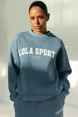 Wehkamp The Lola Club sweater Jayla blauw aanbieding