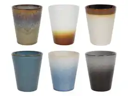 Wehkamp Studio Tavola Cappuccinokopjes - Koffiebekers - Storm - 310 ml - 6 stuks aanbieding
