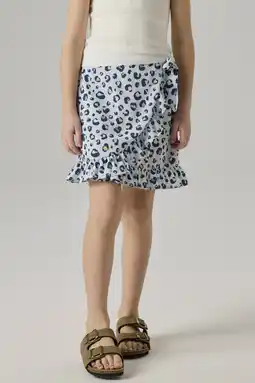Wehkamp NAME IT KIDS wikkelrok blauw aanbieding