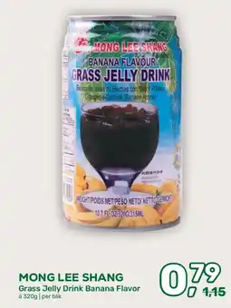 Amazing Oriëntal Mong Lee Shang grass jelly drink banana flavor aanbieding