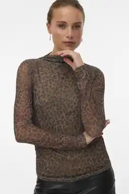 Wehkamp VERO MODA top bruin aanbieding
