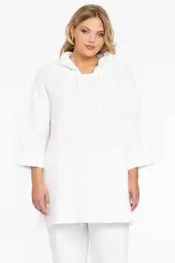 Wehkamp YOEK hoodie wit aanbieding