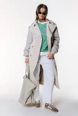 Wehkamp Colourful Rebel trenchcoat beige aanbieding