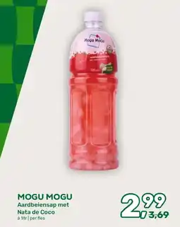 Amazing Oriëntal Mogu mogu aardbeiensap met nata de coco aanbieding