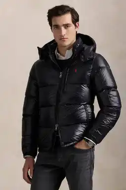 Wehkamp Polo Ralph Lauren gewatteerde jas zwart aanbieding
