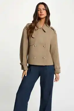Wehkamp Morgan wollen jack beige aanbieding