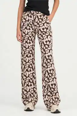 Wehkamp Cars flared broek bruin aanbieding