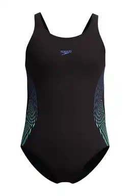 Wehkamp Speedo EnduraFlex sportbadpak Muscleback zwart/blauw aanbieding