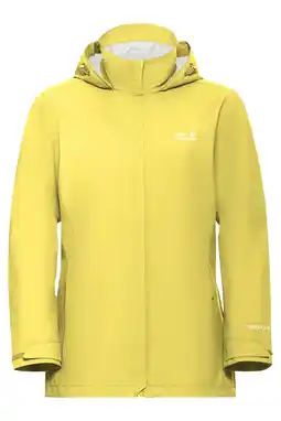 Wehkamp Jack Wolfskin jas geel aanbieding