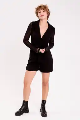 Wehkamp Cache Cache playsuit zwart aanbieding
