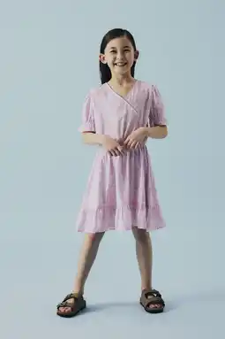 Wehkamp NAME IT KIDS midi jurk roze aanbieding