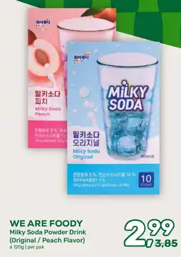 Amazing Oriëntal We are foody Milky Soda Powder Drink aanbieding