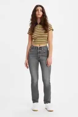 Wehkamp Levi's 501 high waist straight leg jeans aanbieding