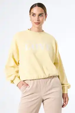Wehkamp Garcia sweater geel aanbieding