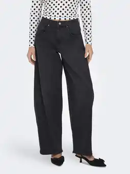 Wehkamp ONLY barrel jeans black denim aanbieding