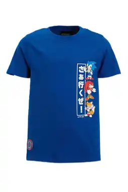 Wehkamp Anytime T-shirt Sonic license blauw aanbieding