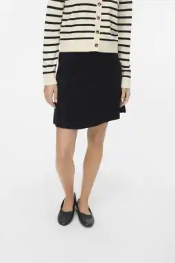 Wehkamp VERO MODA mini rok zwart aanbieding