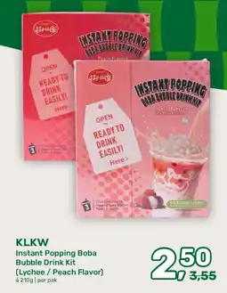 Amazing Oriëntal KLKW Instant Popping Boba Bubble Drink Kit aanbieding
