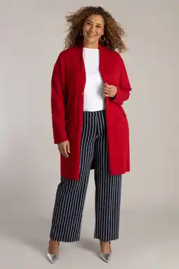 Wehkamp Colletta gebreid vest rood aanbieding