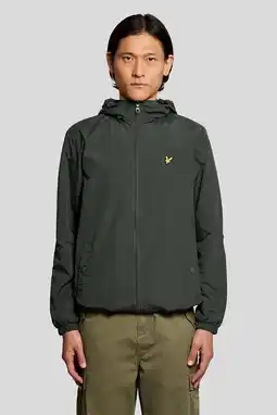 Wehkamp Lyle & Scott zomerjas donkergroen aanbieding