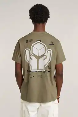 Wehkamp G-STAR T-shirt groen aanbieding