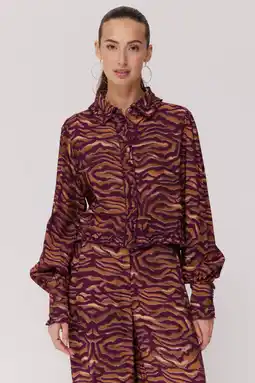 Wehkamp HARPER & YVE blouse bruin aanbieding