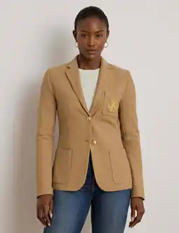 Wehkamp Lauren Ralph Lauren getailleerde blazer beige aanbieding