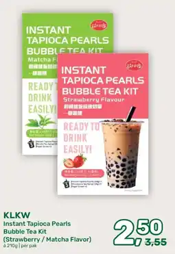 Amazing Oriëntal KLKW Instant Tapioca Pearls Bubble Tea Kit aanbieding