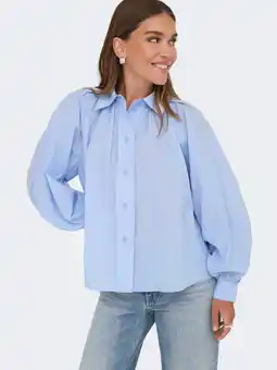 Wehkamp ONLY blouse blauw aanbieding