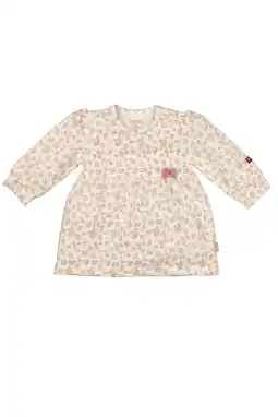 Wehkamp BESS korte jurk met panterprint beige aanbieding