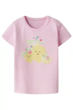 Wehkamp NAME IT BABY T-shirt lichtroze aanbieding