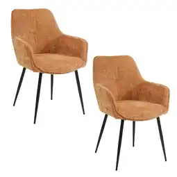 Wehkamp Housecraft Living eetkamerstoel (set van 2) Jez aanbieding