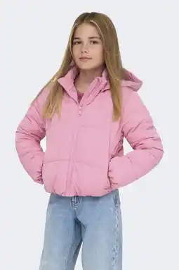 Wehkamp KIDS ONLY GIRL gewatteerde jas roze aanbieding
