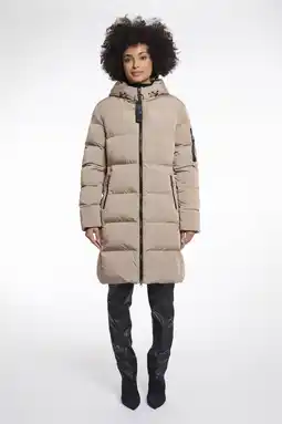 Wehkamp Rino & Pelle gewatteerde jas beige aanbieding