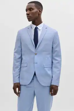 Wehkamp JACK & JONES PREMIUM colbert met wol blauw aanbieding