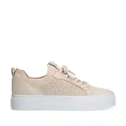 Wehkamp Manfield sneakers beige aanbieding