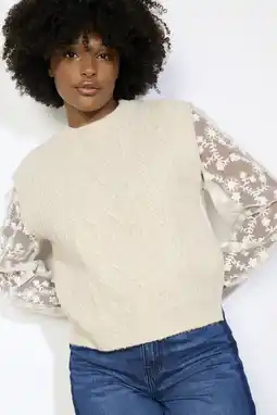 Wehkamp LOLALIZA top beige aanbieding