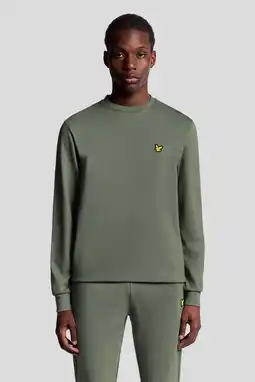 Wehkamp Lyle & Scott sweater groen aanbieding