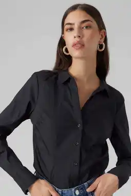 Wehkamp VERO MODA blouse VMLADY zwart aanbieding