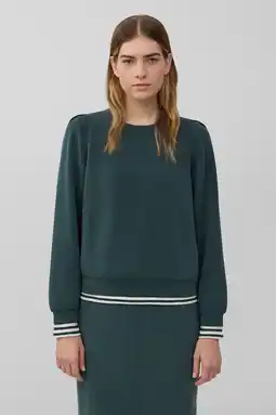 Wehkamp s.Oliver sweater petrol aanbieding