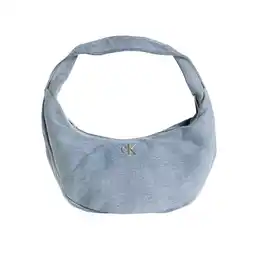 Wehkamp Calvin Klein denim schoudertas blauw aanbieding